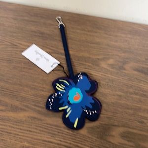 NEW Vera Bradley Iconic Whimsy Luggage Tag in Moonlight Garden